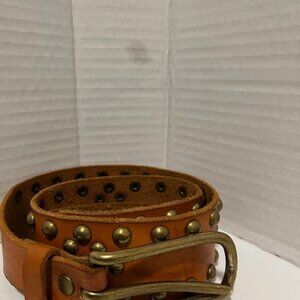 Gap leather belt with studs.